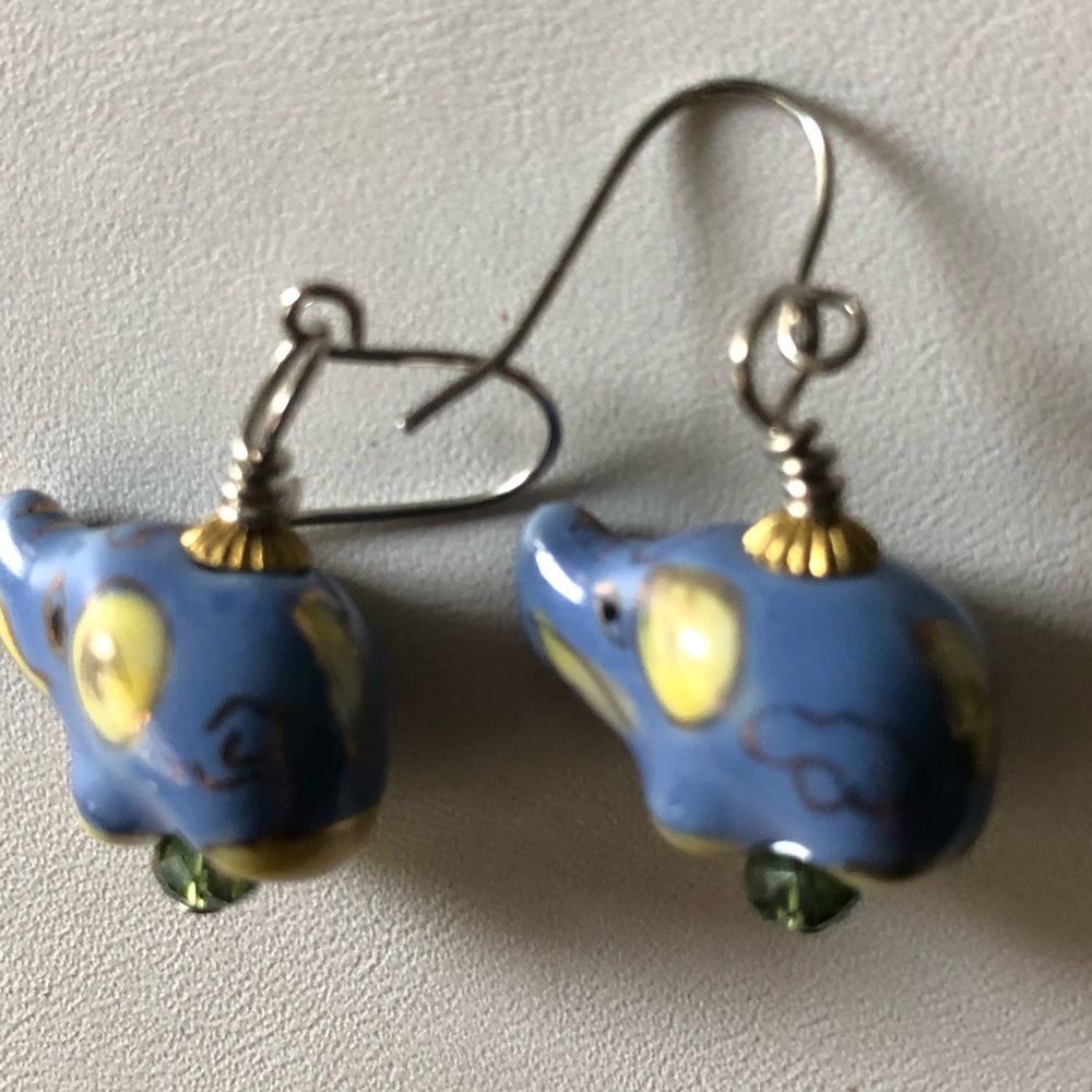 Elephant Earrings View 5